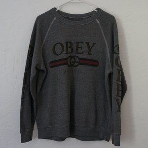 Obey Mens Pullover Size Medium